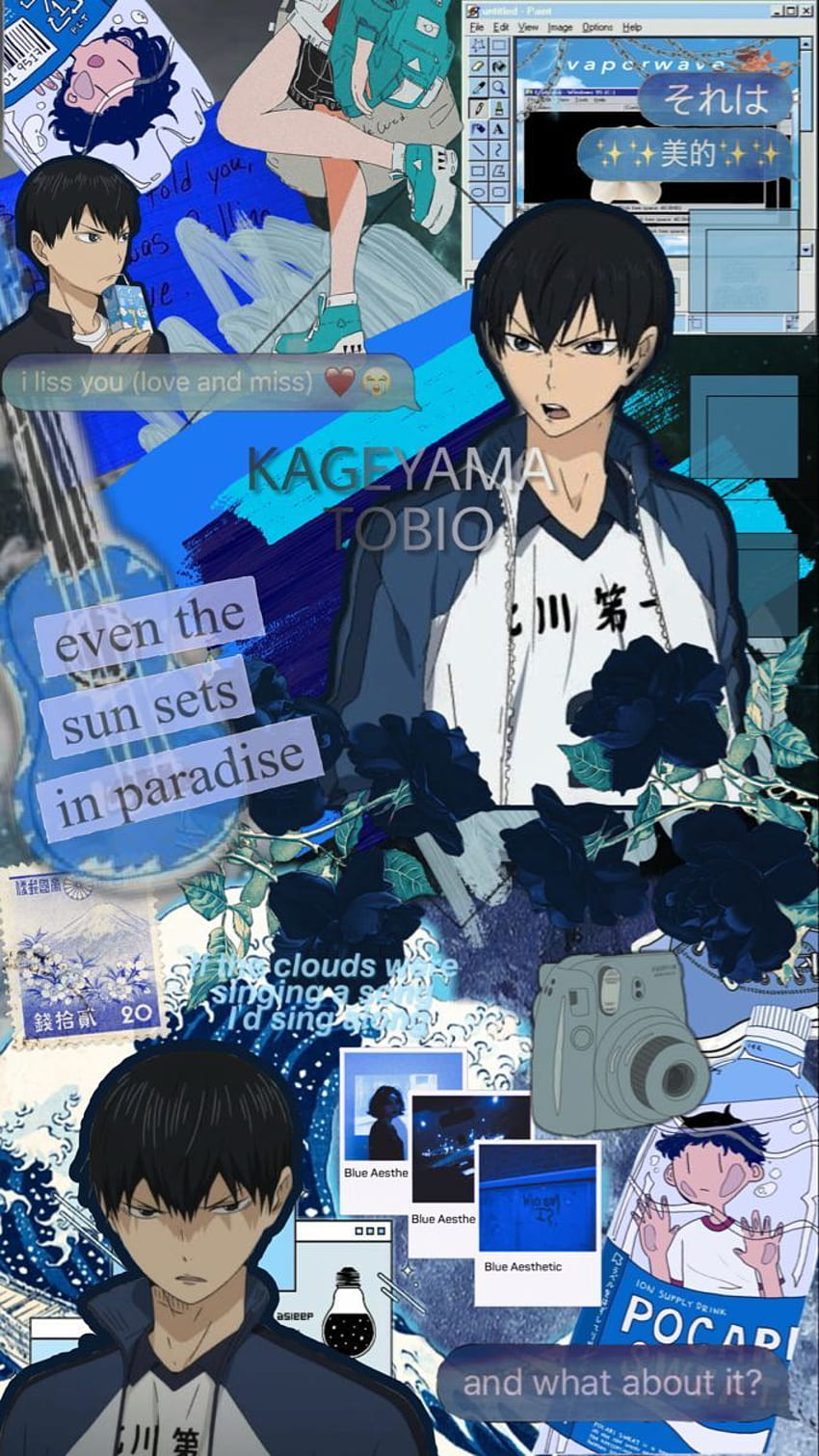 Kageyama Wallpaper by XxItsLilyxX on DeviantArt