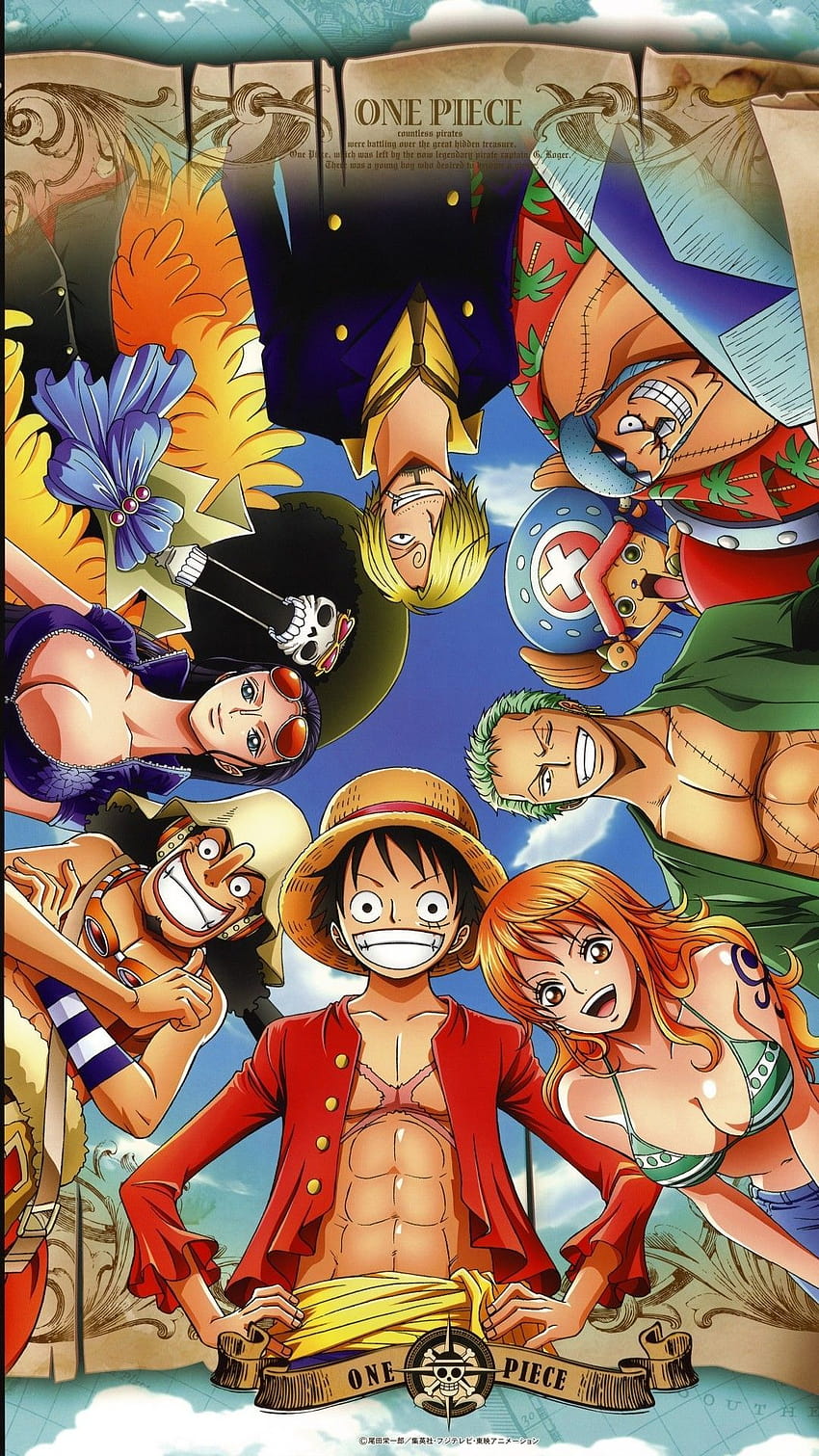 One Piece Android, einteilige Strohhüte amoled HD-Handy-Hintergrundbild