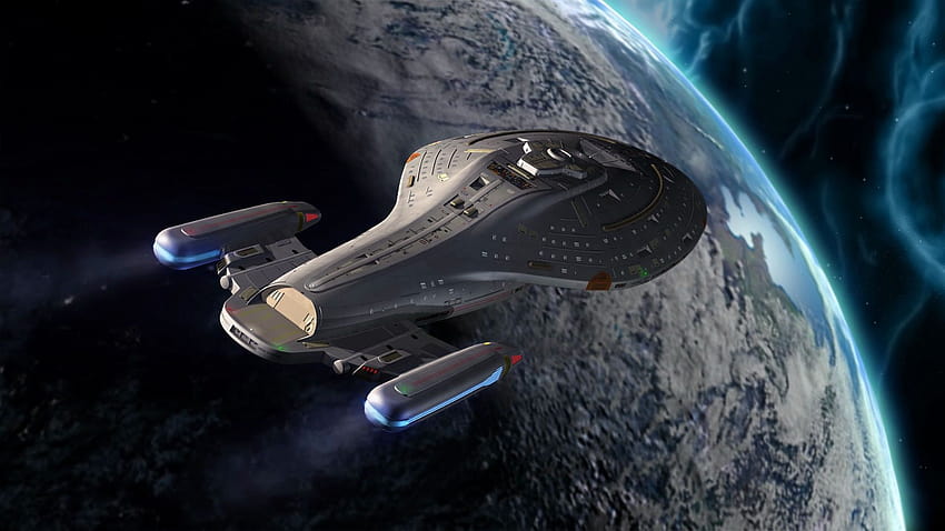 USS Voyager, vehículos de Star Trek fondo de pantalla