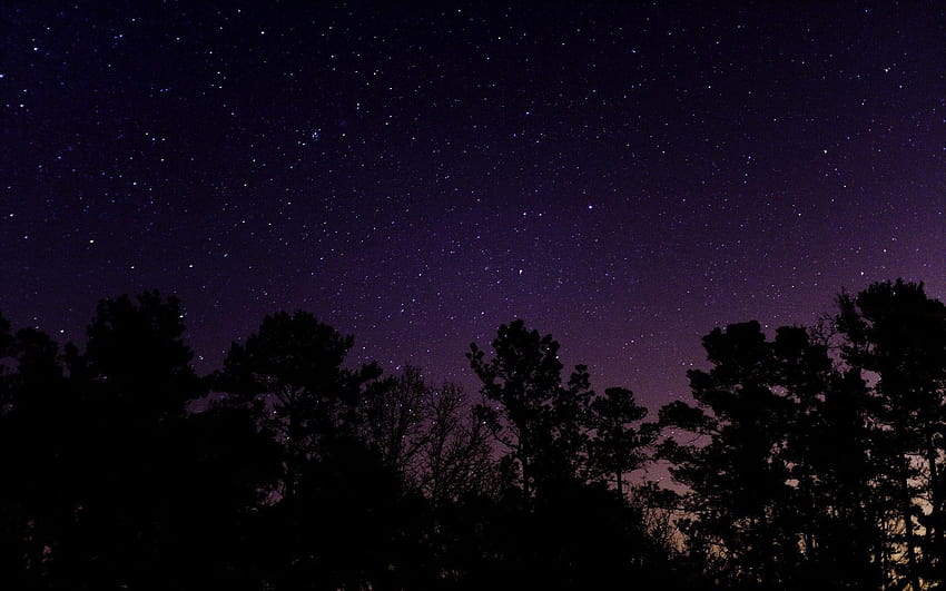 Die besten 5 Sternenhimmel-Hintergründe auf angesagten, ästhetischen Himmeln HD-Hintergrundbild