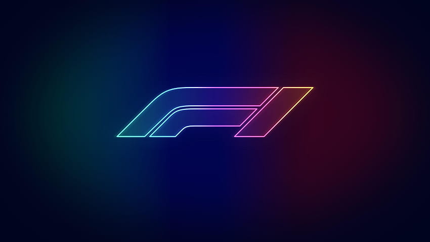Fórmula 1 de neón [3840 x 2160]: fórmula 1, logotipo de fórmula 1 fondo de pantalla