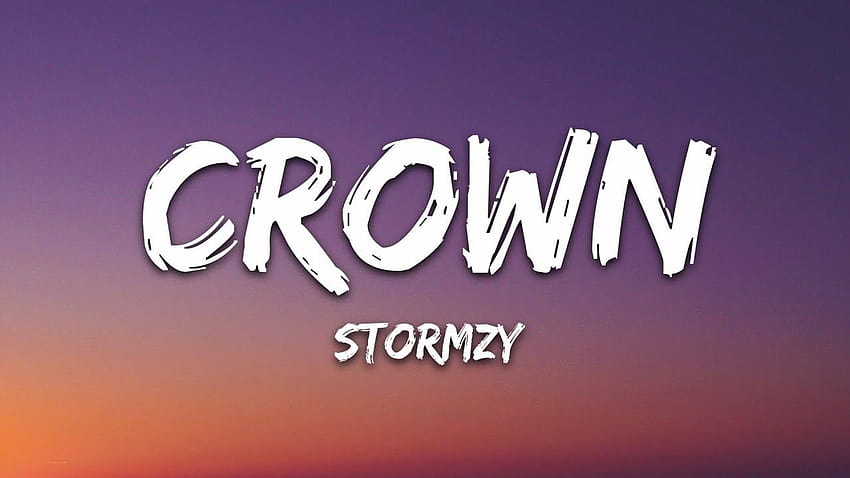 stormzy crown HD wallpaper