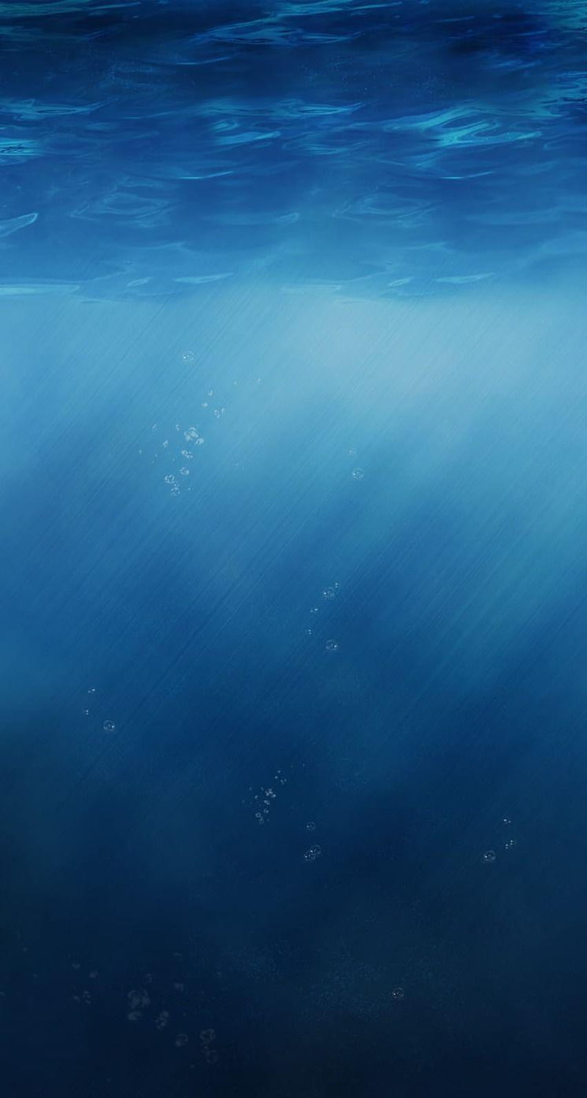 Pure Blue Sunlight Undersea iPhone 5s HD phone wallpaper