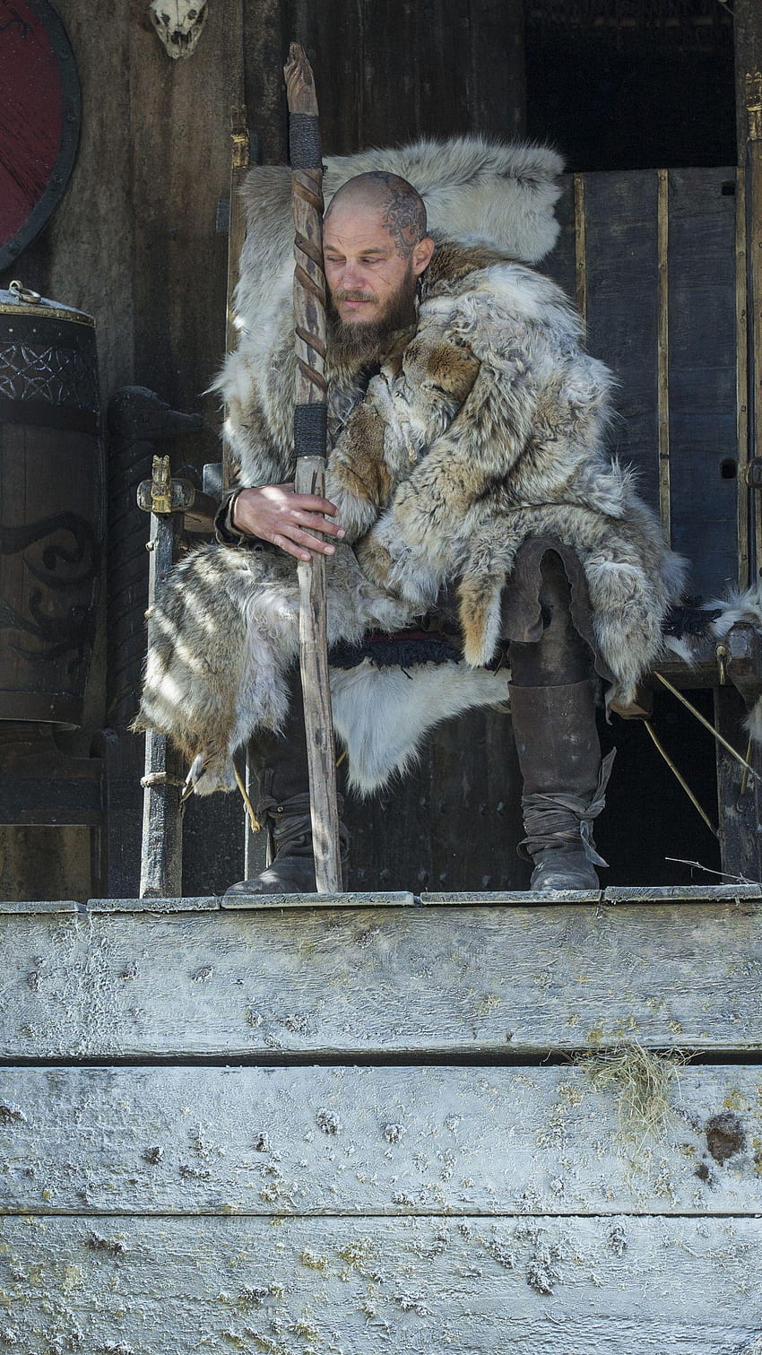 TV Show Vikings Ragnar Lothbrok, ragnar iphone HD電話の壁紙
