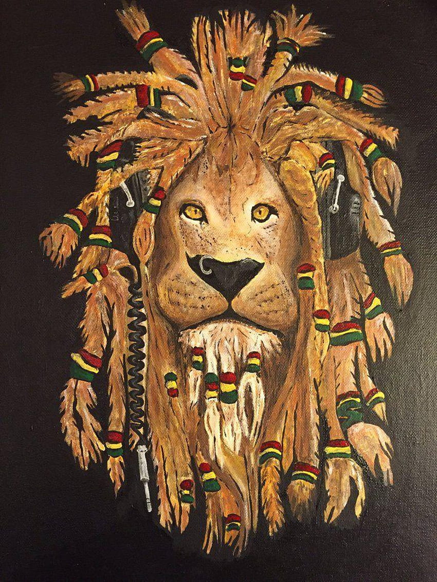 rasta lion wallpaper