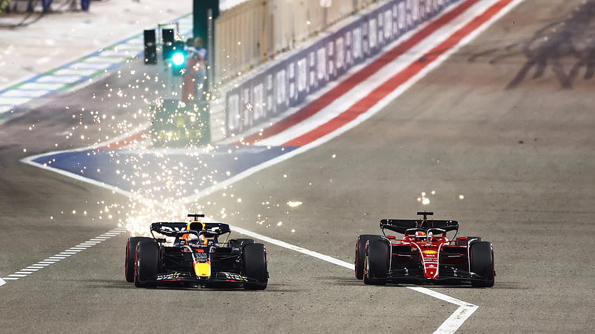 A Red Bull ainda é a favorita, diz Ferrari, apesar de vencer no Bahrein, red bull racing f1 2022 papel de parede HD