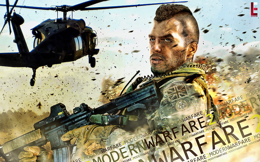 Modern Warfare 2, Call-of-Duty-Soap HD-Hintergrundbild