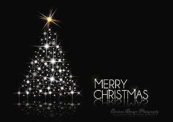 Christmas wallpaper Black and White Stock Photos  Images  Alamy