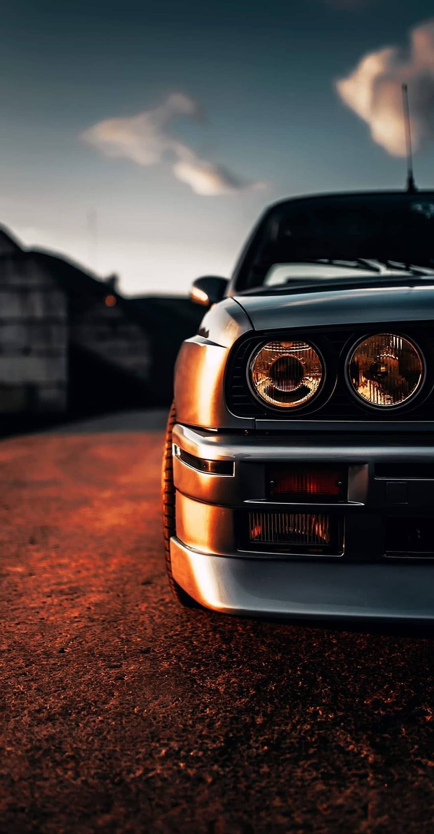 Klassischer, alter BMW HD-Handy-Hintergrundbild