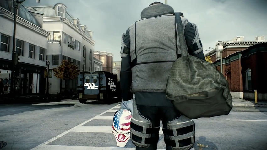 Payday 2 8, bank robbery HD wallpaper