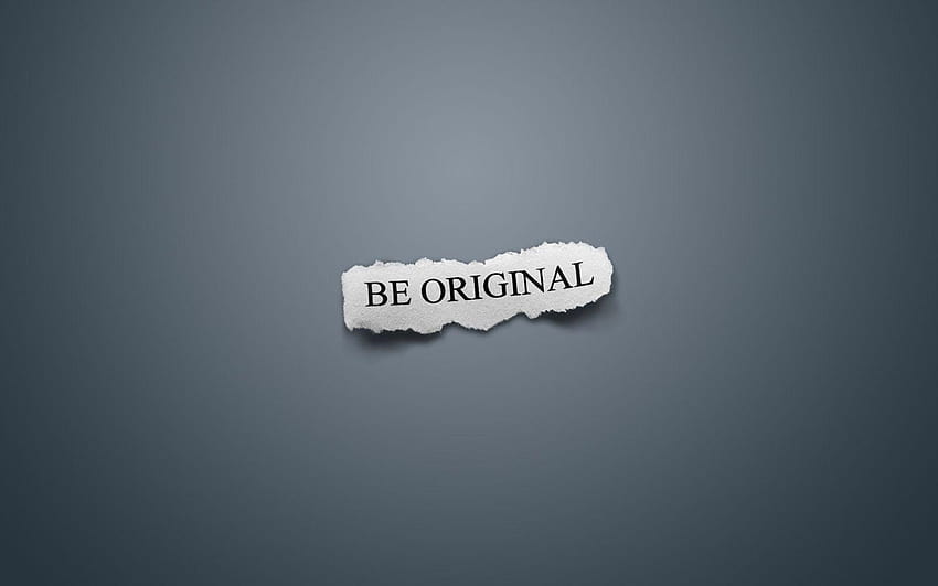 전체 + 배경, Graphite, Be Original, by Adam HD 월페이퍼