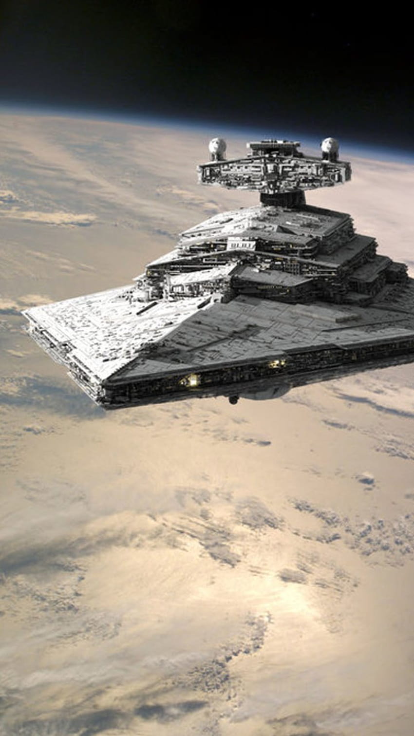 Sci Fi Star Wars, perusak bintang kekaisaran wallpaper ponsel HD