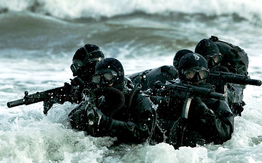 Amerykańskie Wojskowe Siły Specjalne, żołnierze Black Ops Tapeta HD