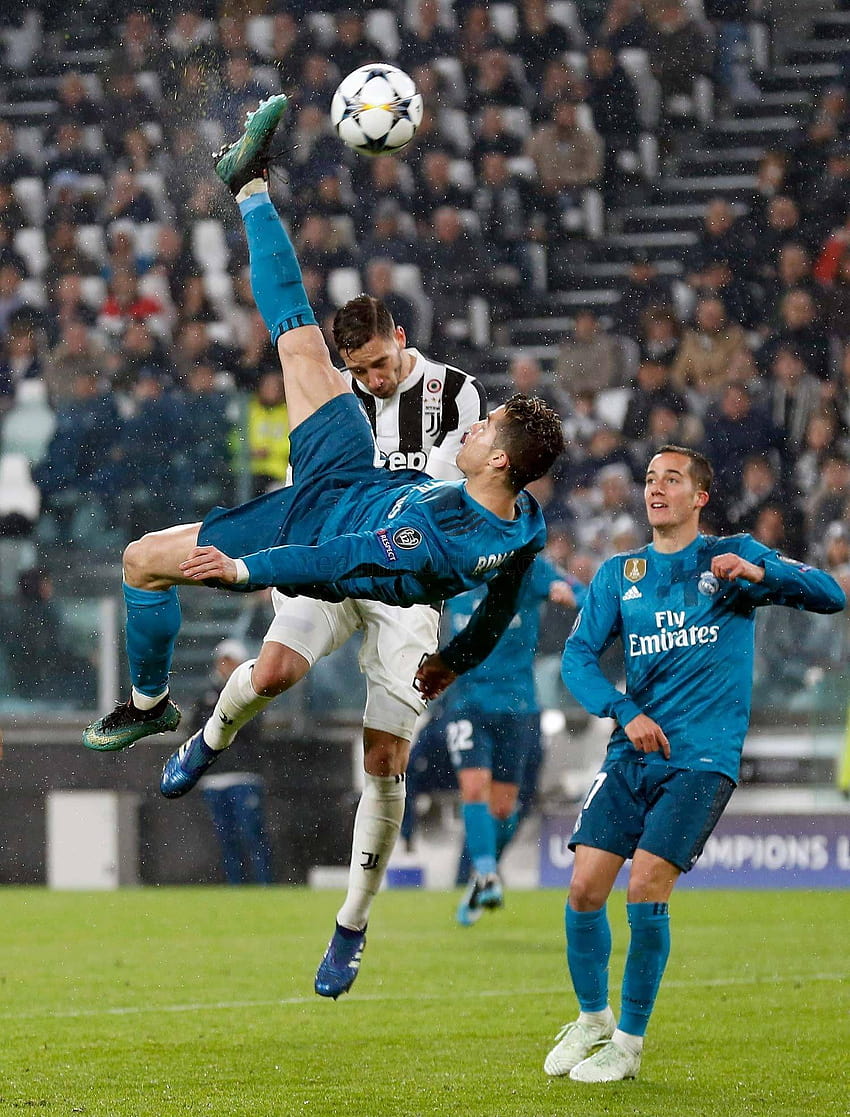 Cristiano Ronaldo, Ronaldo Fallrückzieher gegen Juventus HD-Handy-Hintergrundbild