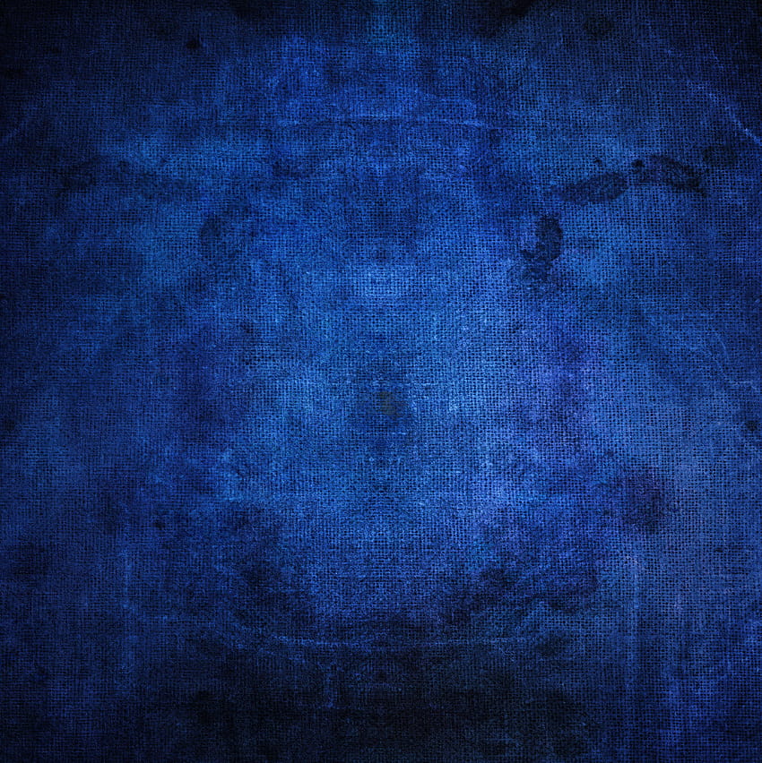 深い青色の抽象的なグランジ テクスチャ、暗い青色の背景テクスチャ HD電話の壁紙