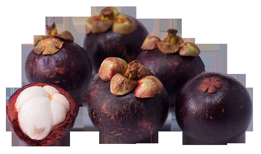 Mangosteen Fruits on Gray Surface · Free Stock Photo