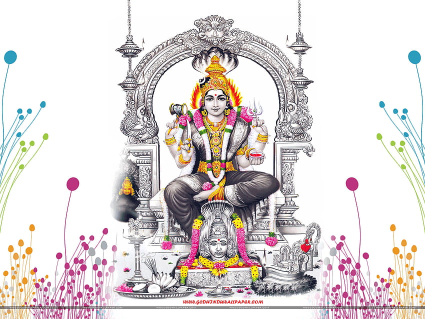 Hindu-Gott: Lord Amman HD-Hintergrundbild