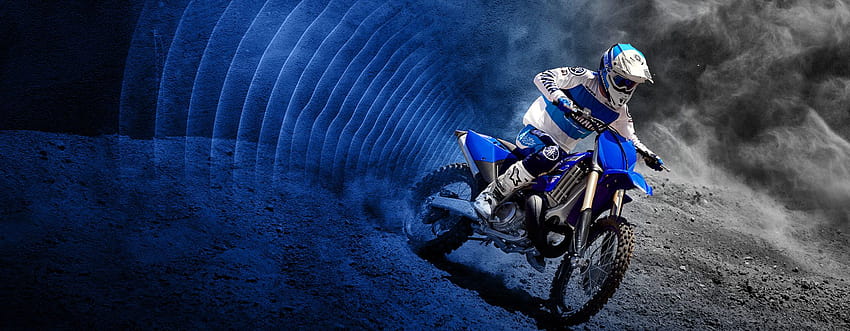 Motocross Yamaha YZ250 2021, moto hors route 2021 Fond d'écran HD