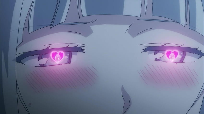 Special heart pupil eyes, shimoneta anime HD wallpaper
