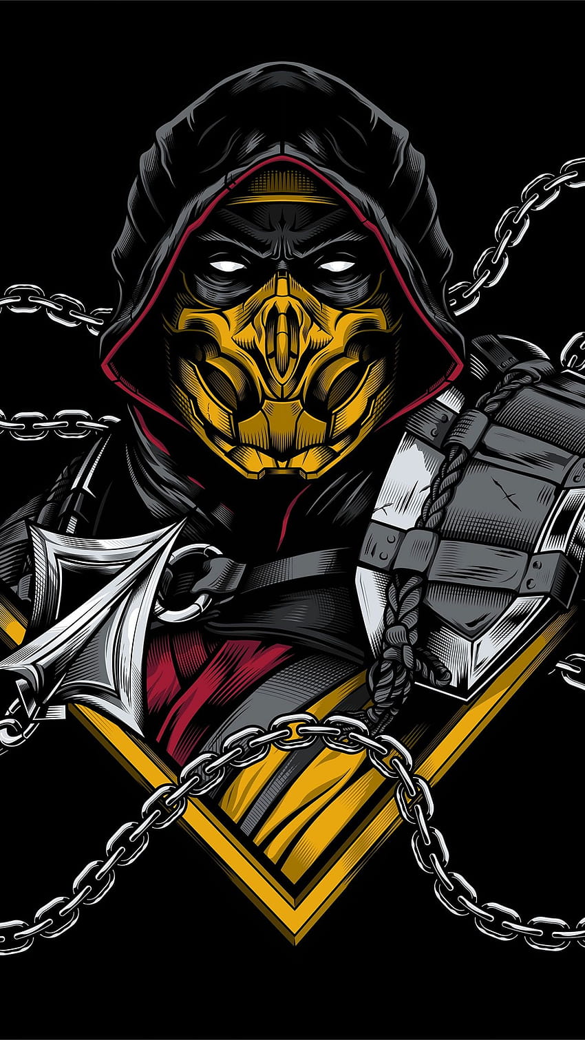 The Best 15 Scorpion Iphone Mortal Kombat, モータルコンバット iphone HD電話の壁紙