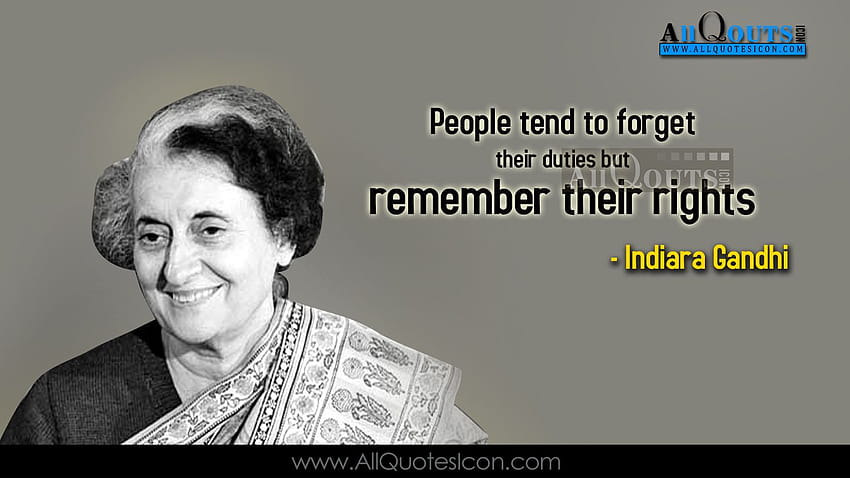 Indira Gandhi Quotes in English Best Life HD wallpaper