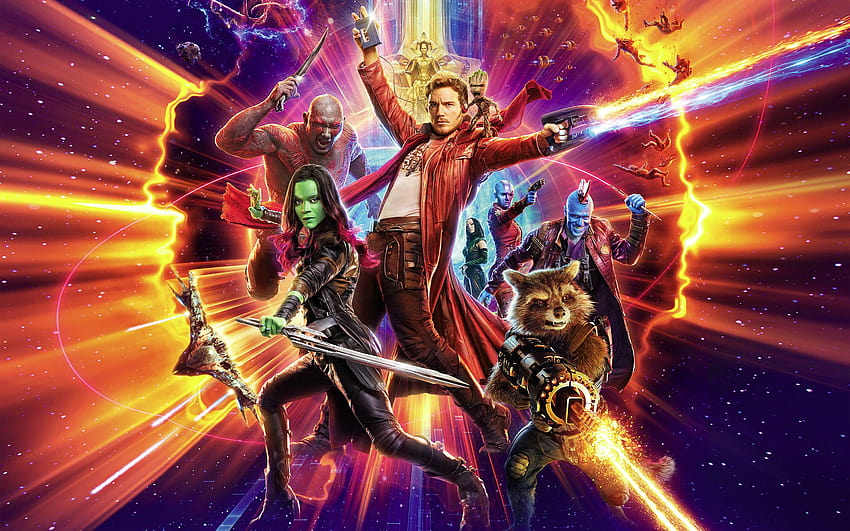 Official 'Guardians of the Galaxy Vol. 2' textless poster, guardians of the galaxy vol 2 HD wallpaper