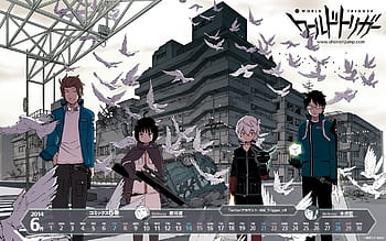 Anime World Trigger Yūichi Jin #1080P #wallpaper #hdwallpaper