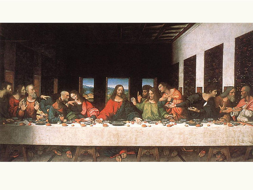 The Last Supper , Print, Art , Wall Tapestry วอลล์เปเปอร์ HD