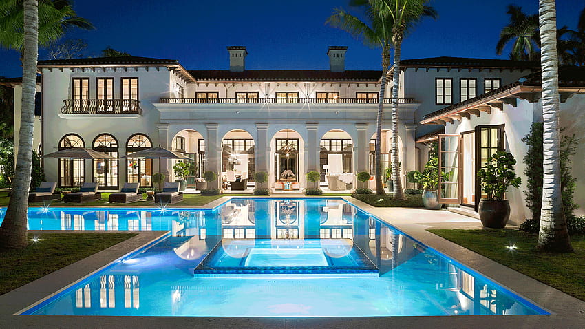 Mansions, Luxury homes dream houses ...ar.pinterest, mega mansion HD wallpaper
