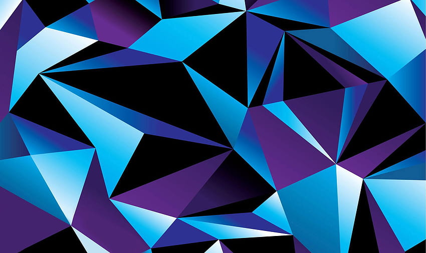 Arrière-plans de motif de diamant, diamant bleu Fond d'écran HD