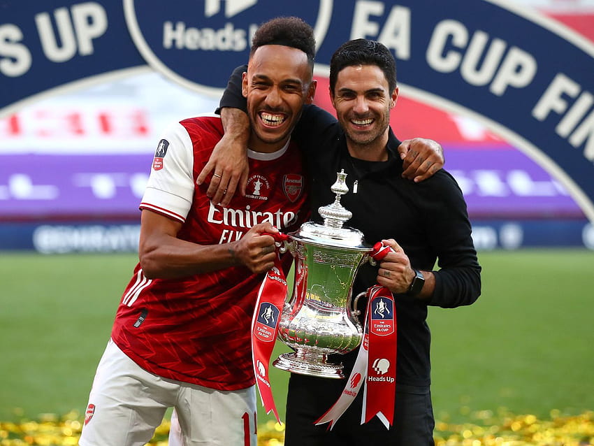 The significance of Arsenal's number 14 for Mikel Arteta, Aubameyang HD wallpaper