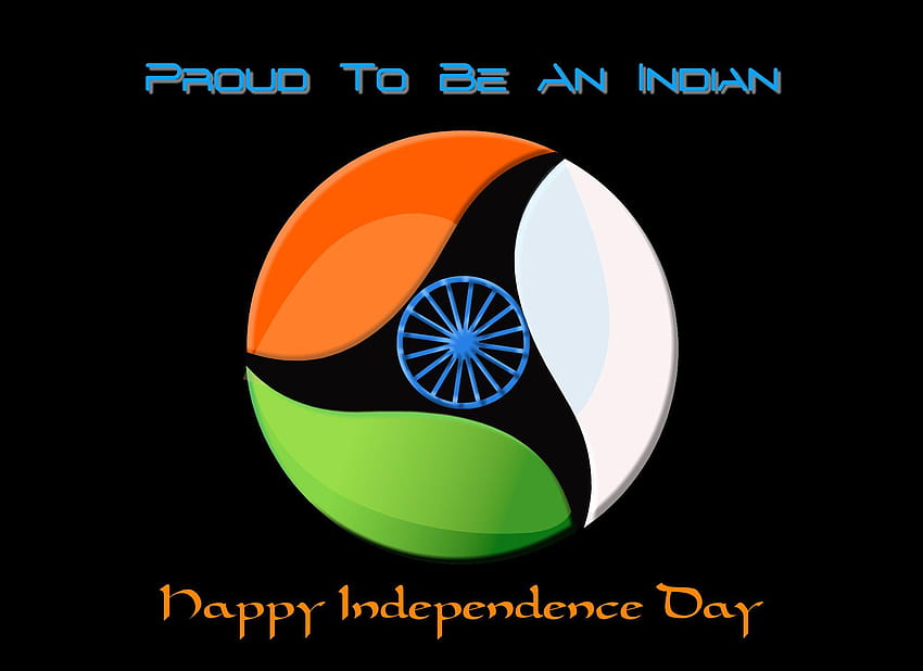 인도 독립 기념일이 된 것을 자랑스럽게 생각합니다. 인도인이 된 것을 자랑스럽게 생각합니다. HD 월페이퍼