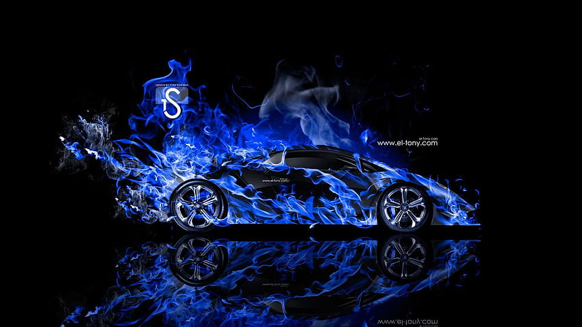 Black And Blue Lamborghini 1, rainbow lamborghini HD wallpaper | Pxfuel