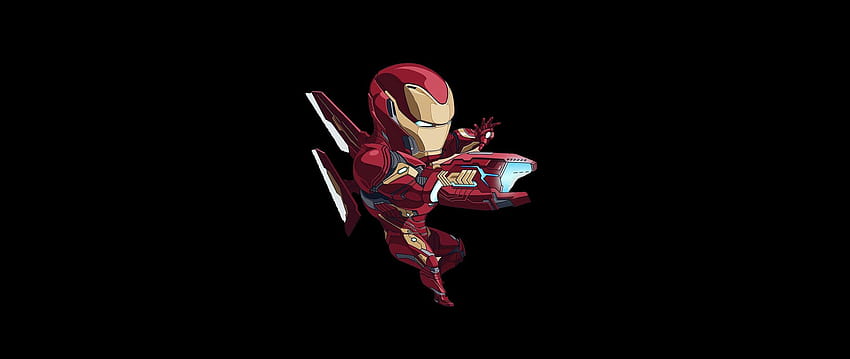 2560x1080 iron man, bleeding edge armor, iron man art minimal HD wallpaper