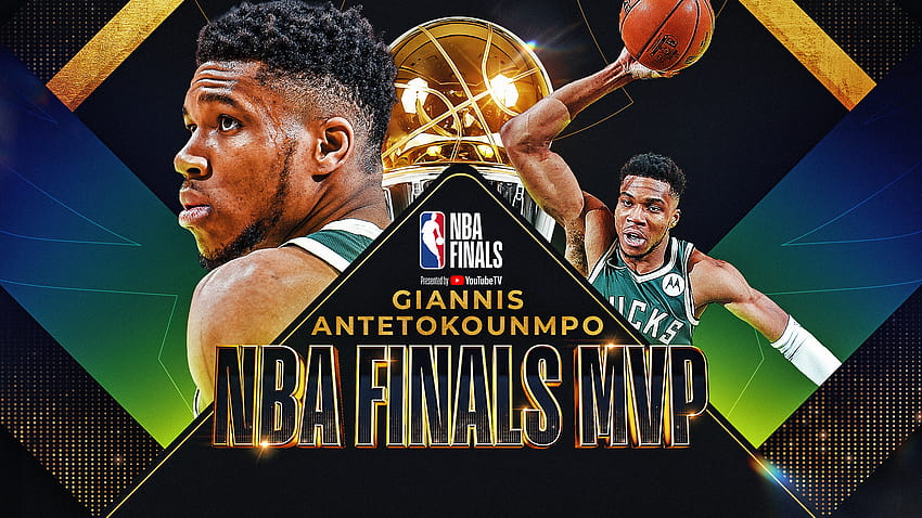 Giannis Antetokounmpo wins 2021 Bill Russell NBA Finals MVP award, giannis antetokounmpo nba champion HD wallpaper
