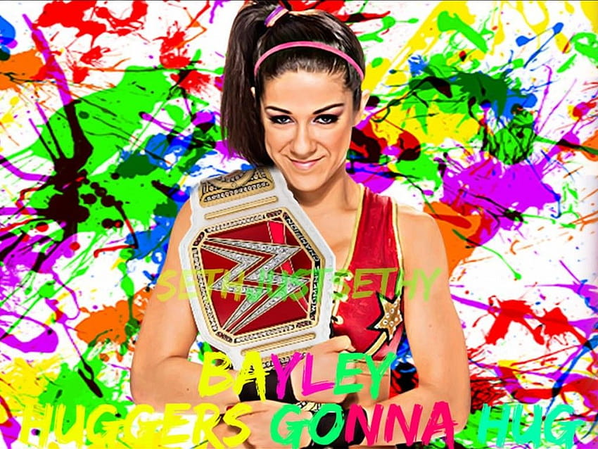 Bayley - SCREW ALL OF YOU! (Custom Wallpaper) by QueenSwitchblade on  DeviantArt