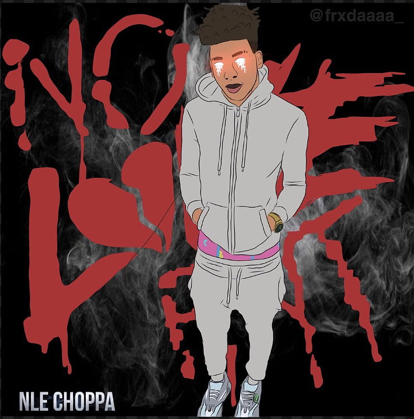 Nle Choppa Final Warning Album Cover Poster  Lost Posters