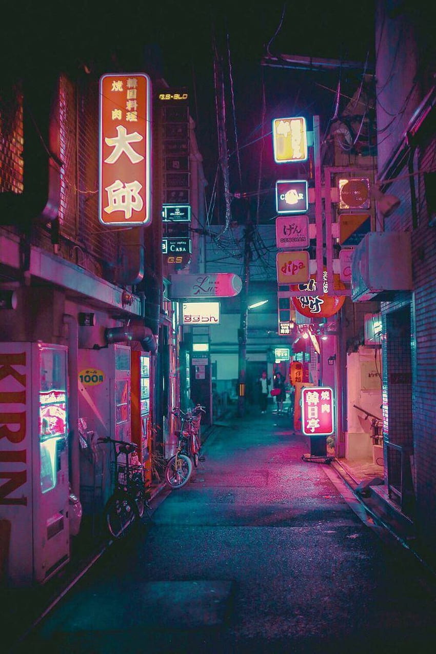 Colorful street, aesthetic city street HD phone wallpaper | Pxfuel