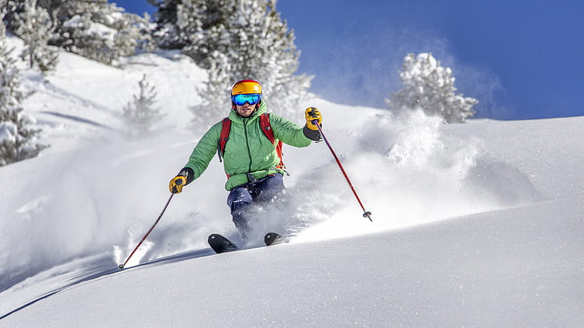 Man Winter sports Snow Skiing 3840x2160 HD wallpaper | Pxfuel