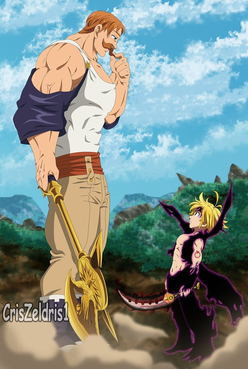 22 Escanor ideas meliodas vs escanor HD phone wallpaper  Pxfuel