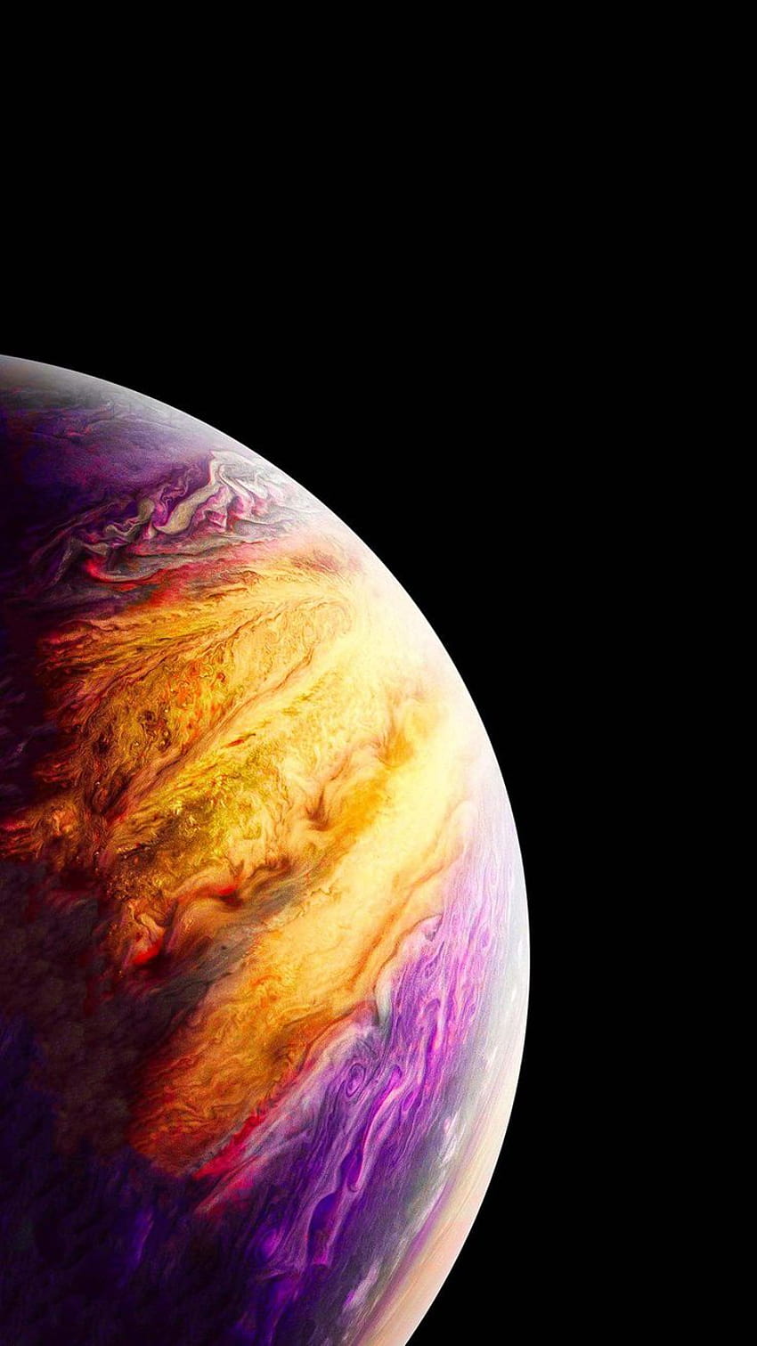 Планета Юпитер iPhone, планета iphone 11 HD тапет за телефон