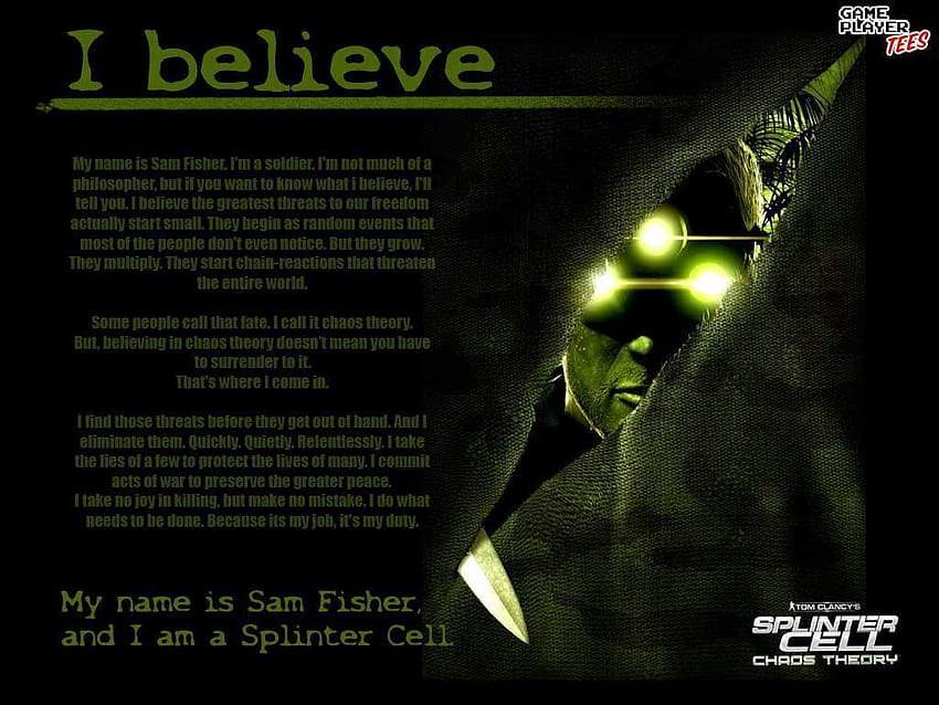 Splinter Cell [1024x768] for your , Mobile & Tablet, splinter cell chaos theory HD wallpaper