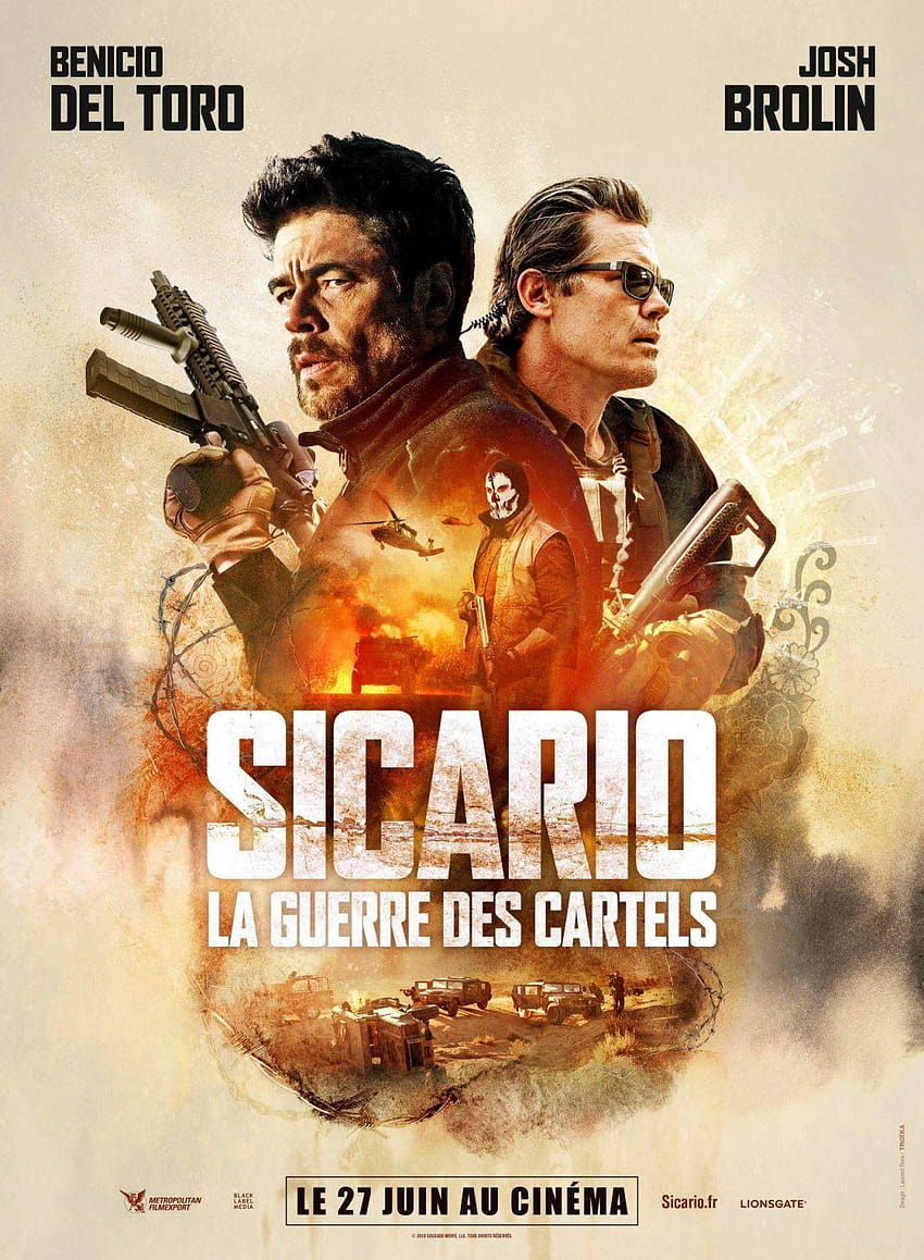 「Sicario: Day of the Soldado」の新しいポスター、sicario day of the Soldado HD電話の壁紙