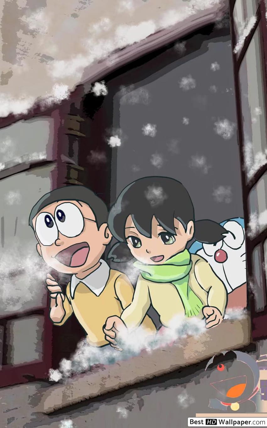 Doraemon And Nobita posted by Christopher Mercado, cute nobita HD phone wallpaper
