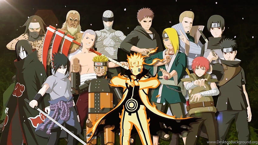 Naruto Shippuden All Characters Zone HD wallpaper | Pxfuel