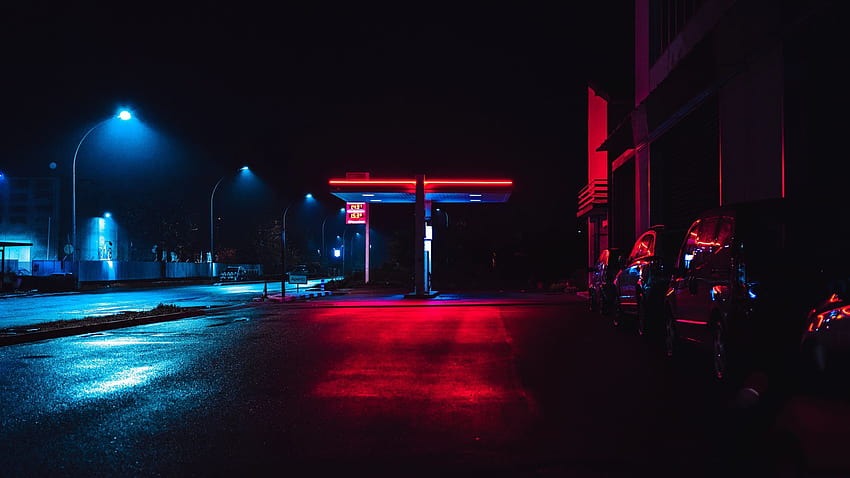 Night City, Neon, City Lights, Street, Night HD wallpaper | Pxfuel