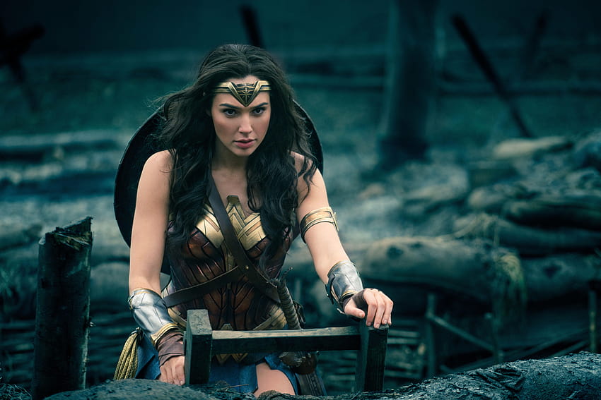 Gal Gadot, Wonder Woman, , Filmy Tapeta HD
