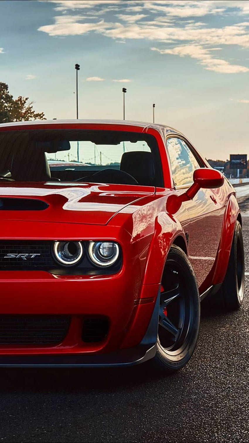 Dodge Challenger SRT Demon wallpaper in 360x720 resolution