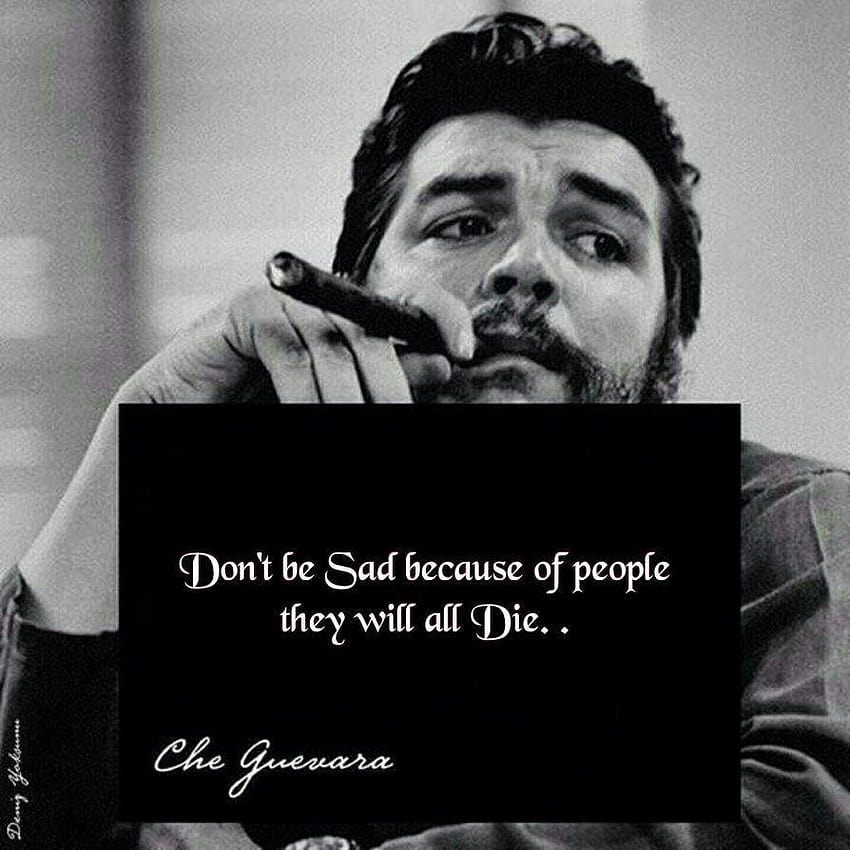 Che Guevara Quotes Tumblr par Inamson1, che guevara avec des citations Fond d'écran de téléphone HD