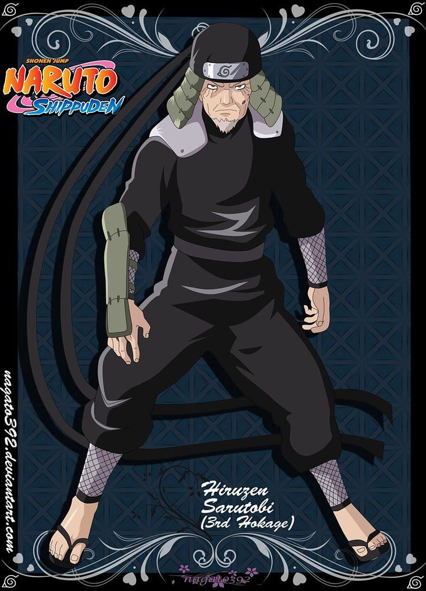 The 3RD Hokage Hiruzen Sarutobi TG Card 10 by puja39 on DeviantArt